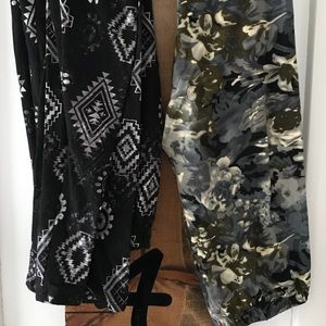 Two pairs of super soft leggings